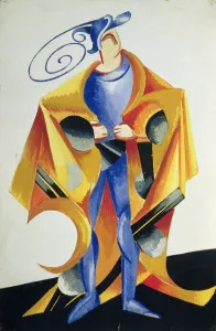 Costume design for Romeo and Juliet, 1921 (gouache, gold & silver on cardboard) Costume design for Romeo and Juliet, 1921 (gouache, gold & silver on cardboard)