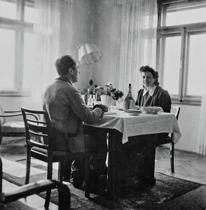 Kitchenwares Prints: A couple at the table