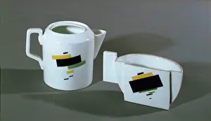 Abstraction Prints: Two cups, 1918