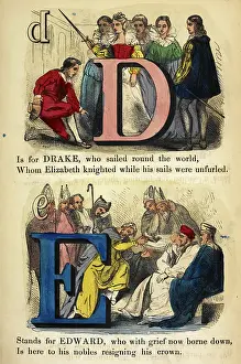 Francis Prints: D is for Drake. E is for Edward