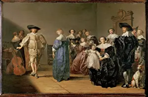 Maerten Van Heemskerck Prints: Dancing Party