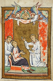 Deceased Prints: The death of St. Cuthbert