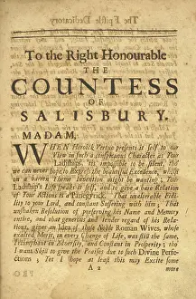 Comedy Prints: A dedication in The Different Widows