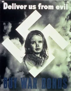 Anti Fascist Prints: 'Deliver us from Evil', c.1942 (poster)