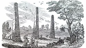 Yorkshire Prints: The Devil's Arrows