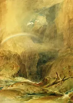 Mist Prints: Devils Bridge, St. Gotthards Pass, c