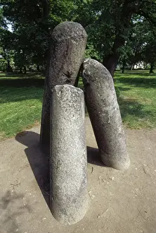 Bohemia Prints: Devil's columns, prehistoric monument