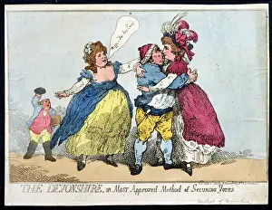Scandalous Prints: The Devonshire, or Most Approved Method of Securing Votes