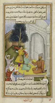 Social Role Prints: Devotee helping the king