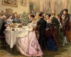Decanter Prints: The Dinner Party