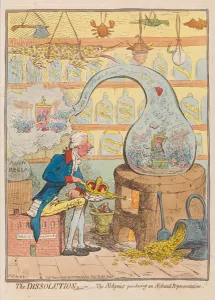 Locust Prints: The Dissolution or The Alchymist producing an Aetherial Representation, pub