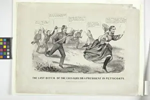1824 95 Prints: The Last Ditch Of The Chivalry (lithograph)