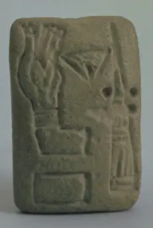 Sumerian Prints: Document consisting of ideograms, from Uruk, Iraq, late 4th-early 3rd millennium BC
