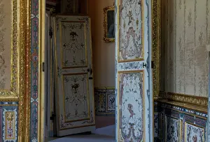 Stupinigi Prints: Door frames decorated with grotesques
