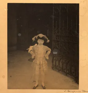 Edward Cavendish as a page at the Coronation of Edward VII, 1902 (sepia photo) Edward Cavendish as a page at the Coronation of Edward VII, 1902 (sepia photo)
