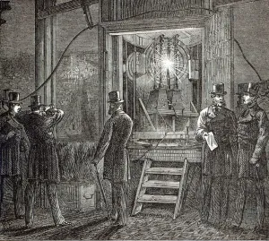 Images Dated 2008 August: Electrical apparatus for the Clock Tower, Houses of Parliament from