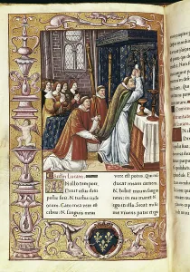 Enluminure Prints: Elevation of the Host - Elevation of the Sacred Host