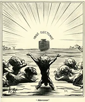 Daumier Prints: Engraving by Honore Daumier