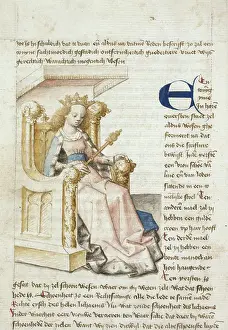 Canopy Prints: An enthroned queen