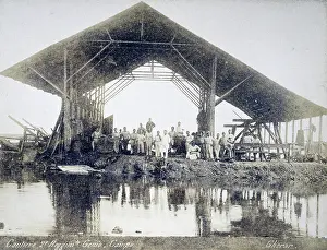 Army Solider Prints: Eritrea, Gerar, Workyard of Second Regiment of Engineers