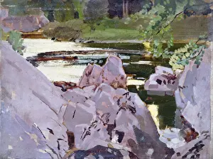 Framed Print : Evening by the river (panel) Framed Print : Evening by the river (panel)