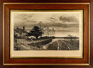 In the Evening there shall be Light (etching)