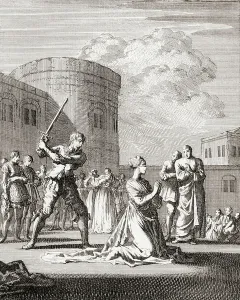 Jean Baptiste Belin De Fontenay Prints: Execution of Anne Boleyn