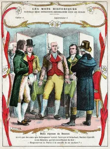 Jean Adolphe Beauce Prints: Execution de Georges Danton. Execution of Georges Danton