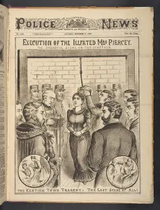 Images Dated 6th November 2025: The Execution of Illfated Mrs Piercey