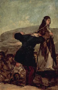 Francisco Jose De 1746 1828 Prints: Execution of a Witch, 1820-24