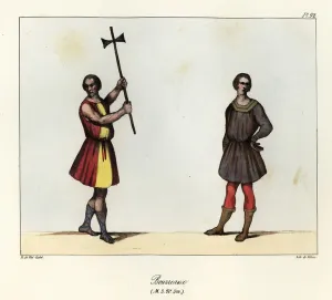 Hose Prints: Executioners, 9th century