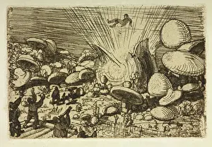 Lines In The Ice Prints: Explosion of a toadstool