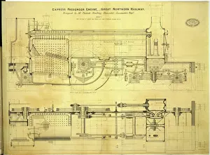 Infrastructure Prints: Express passenger engine