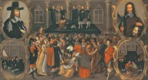 An Eyewitness Representation of the Execution of King Charles I in 1649 (oil on canvas An Eyewitness Representation of the Execution of King Charles I in 1649 (oil on canvas