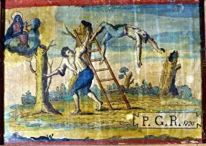 Ex Voto Prints: Fall of a tree