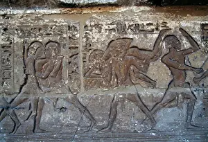Twelfth Century Bc Prints: Fighting scenes, apparition window