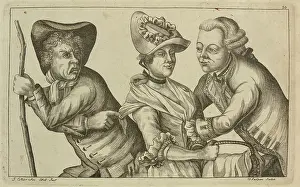 Discipline Prints: Three figures