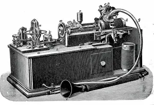 Images Dated 19th April 2024: The first Edison phonograph