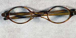 Overhead View Prints: First type of celluloid spectacles, Germany, second half of 19th century