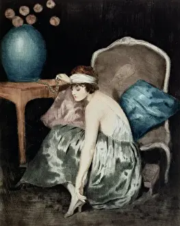 William Ablett Prints: The Flapper