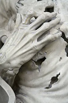 Images Dated 2007 August: Flayed, or The Skeleton, detail (stone)