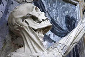 Images Dated 2007 August: Flayed, or The Skeleton, detail (stone)