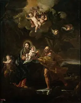Carlo Maratta Or Maratti Prints: The Flight into Egypt