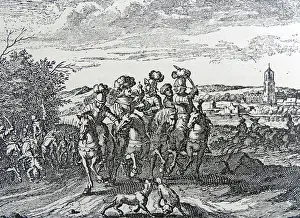 Framed Print : Floris V. UIG1577657 Floris V; (add.info.: Floris V (1254-1296) Captured