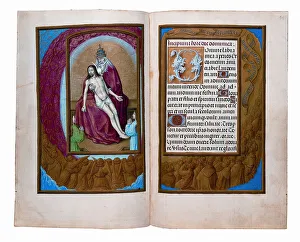 Folios from the Rothschild Book of Hours, Ghent or Bruges, c Folios from the Rothschild Book of Hours, Ghent or Bruges, c