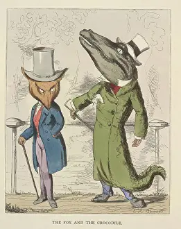 Beaver Prints: The fox and the crocodile