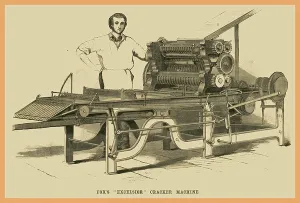 School Cambodian Prints: Foxs Excelsior Cracker Machine