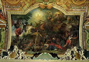 Charles Le Brun Prints: The Franche-Comte conquered for the second time