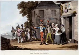 Conscription Prints: French Conscripts, c. 1814 (colour litho)