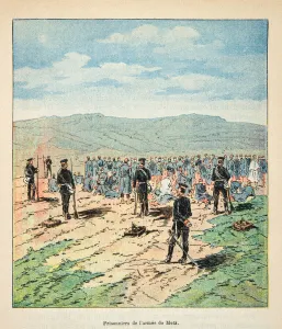 French and Germans, Anecdotal History of the War of 1870-1871, 1888, illustration by Georges Hardouin (1846-1893) French and Germans, Anecdotal History of the War of 1870-1871, 1888, illustration by Georges Hardouin (1846-1893)